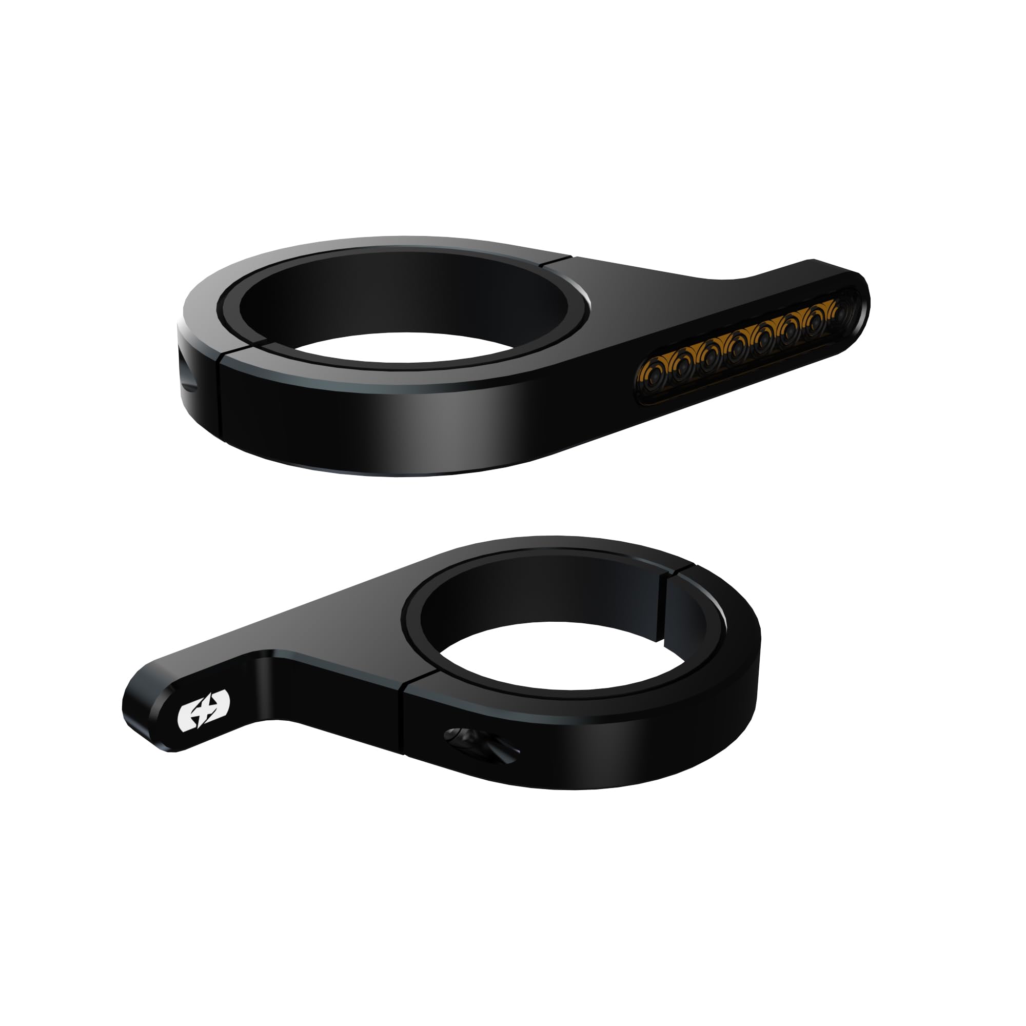 Oxford DarkTurner Sequential Fork Mounted Motorcycle Motorbike LED Indicators