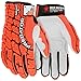 MCR Safety - Predator Mechanics Gloves Cowskin Leather Palm D3O (PD2910L)