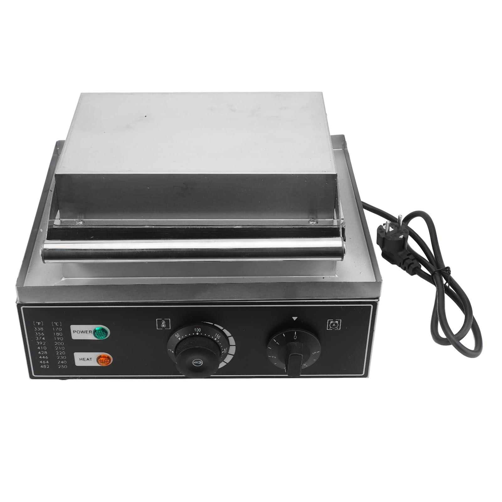Kommerzieller Donut-Maker, 6 Löcher, doppelseitige Heizung, antihaftbeschichtet, elektrische Donut-Maschine für Küche, Dessertladen
