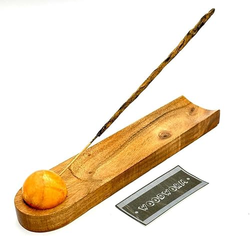 Miniatura 2 de Soporte de incienso de madera - Quemador de incienso hecho a mano - Soporte de incienso de madera - Soporte de incienso de madera hecho a mano