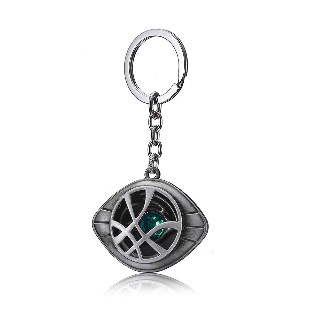Doctor Strange Eye Design Metal Keychain/Keyring Friendship Valentine Day, Birthday Gift (Grey)-image-31