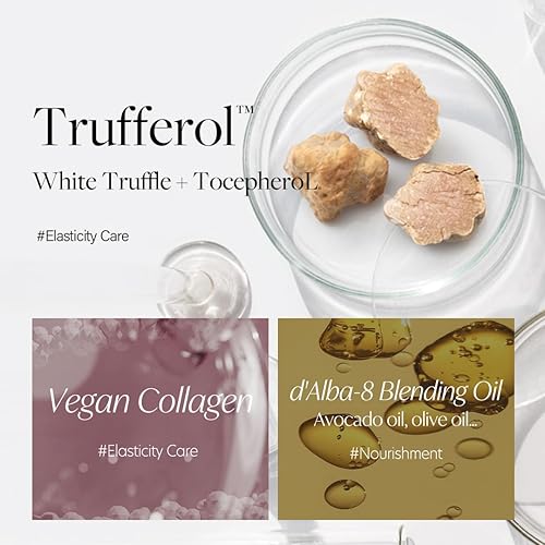 Miniatura 5 de d'alba Piedmont Limpiador corporal de aceite de trufa blanca de 9.3 fl oz, vegano, fórmula hidratante y suave, espuma suave y rica