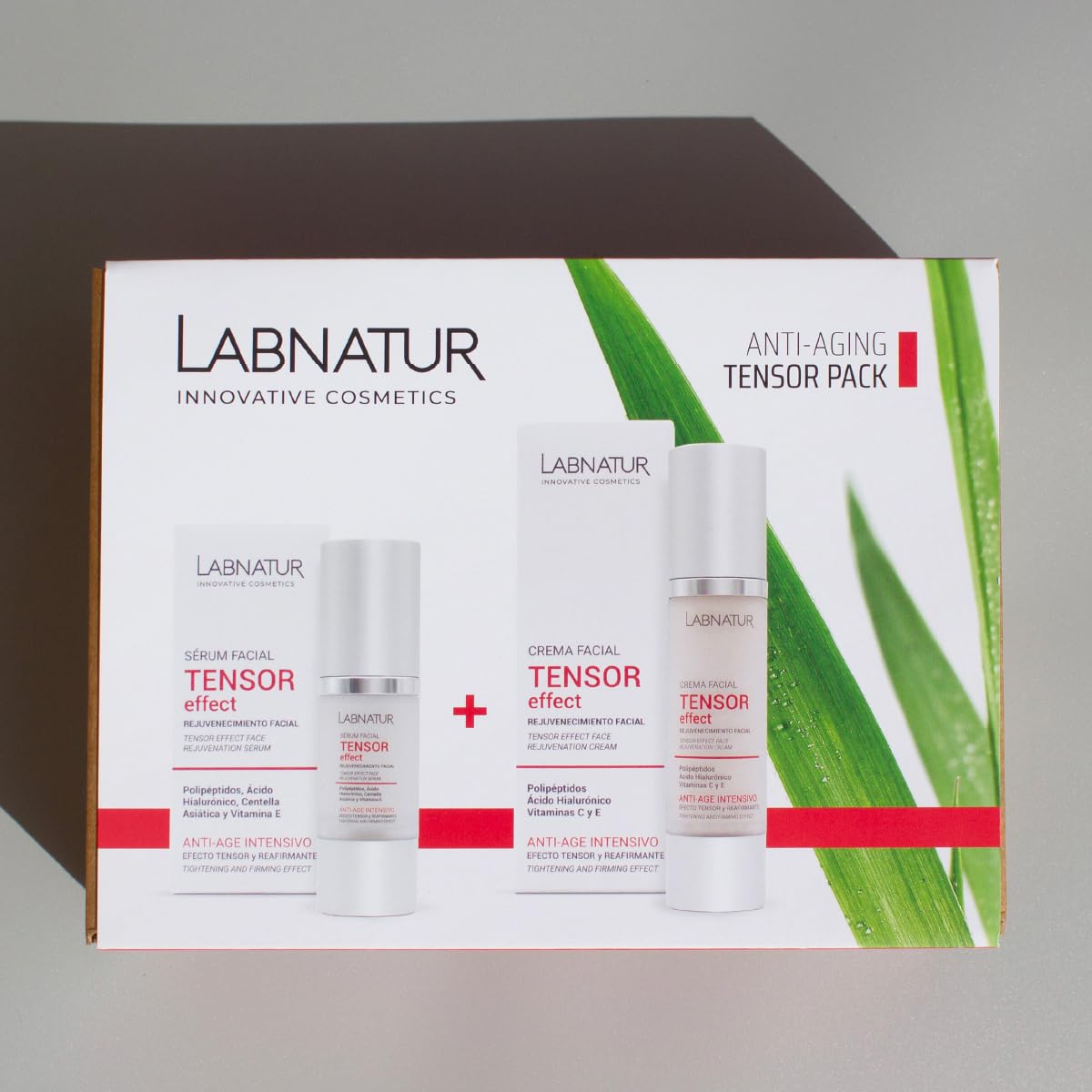 Pack Cosmética Anti-Aging Tensor Effect - Natural y Vegano - Labnatur
