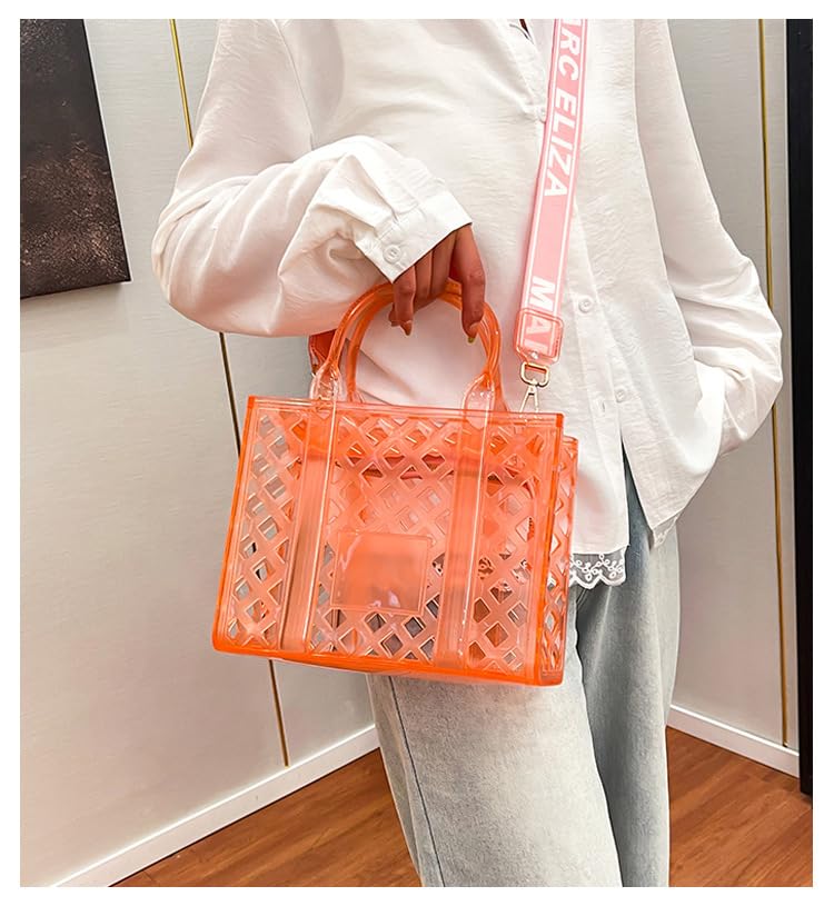 Bolso crossbody Jelly para mujer verde claro miniatura 5