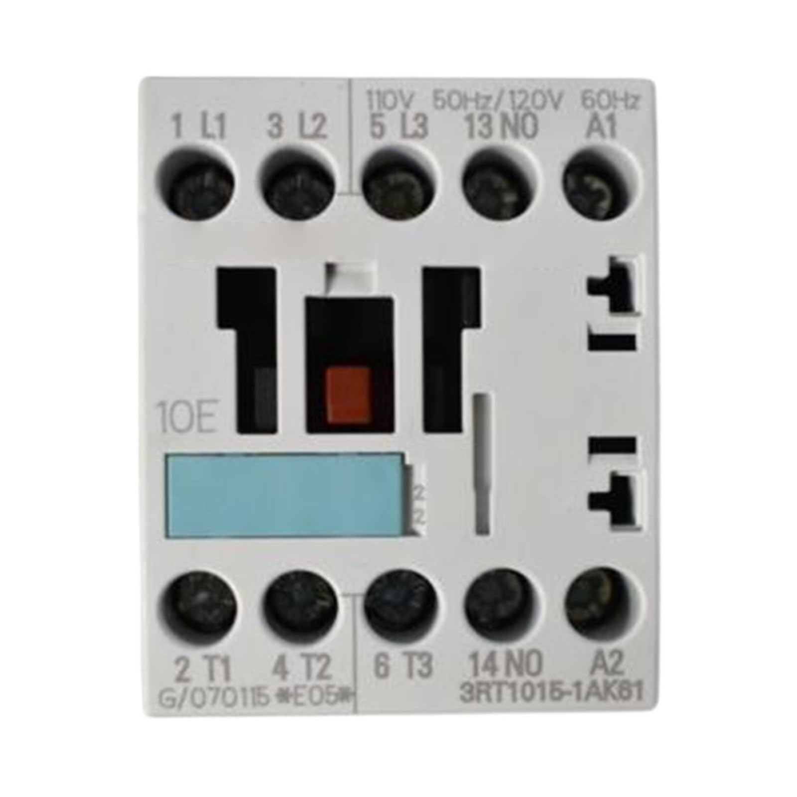 Wqgqpxob One Color For 3Rt1015-1Ak61 7A 3Kw Ac 120V 60 Hz 3-Pole Contactor Module In Box