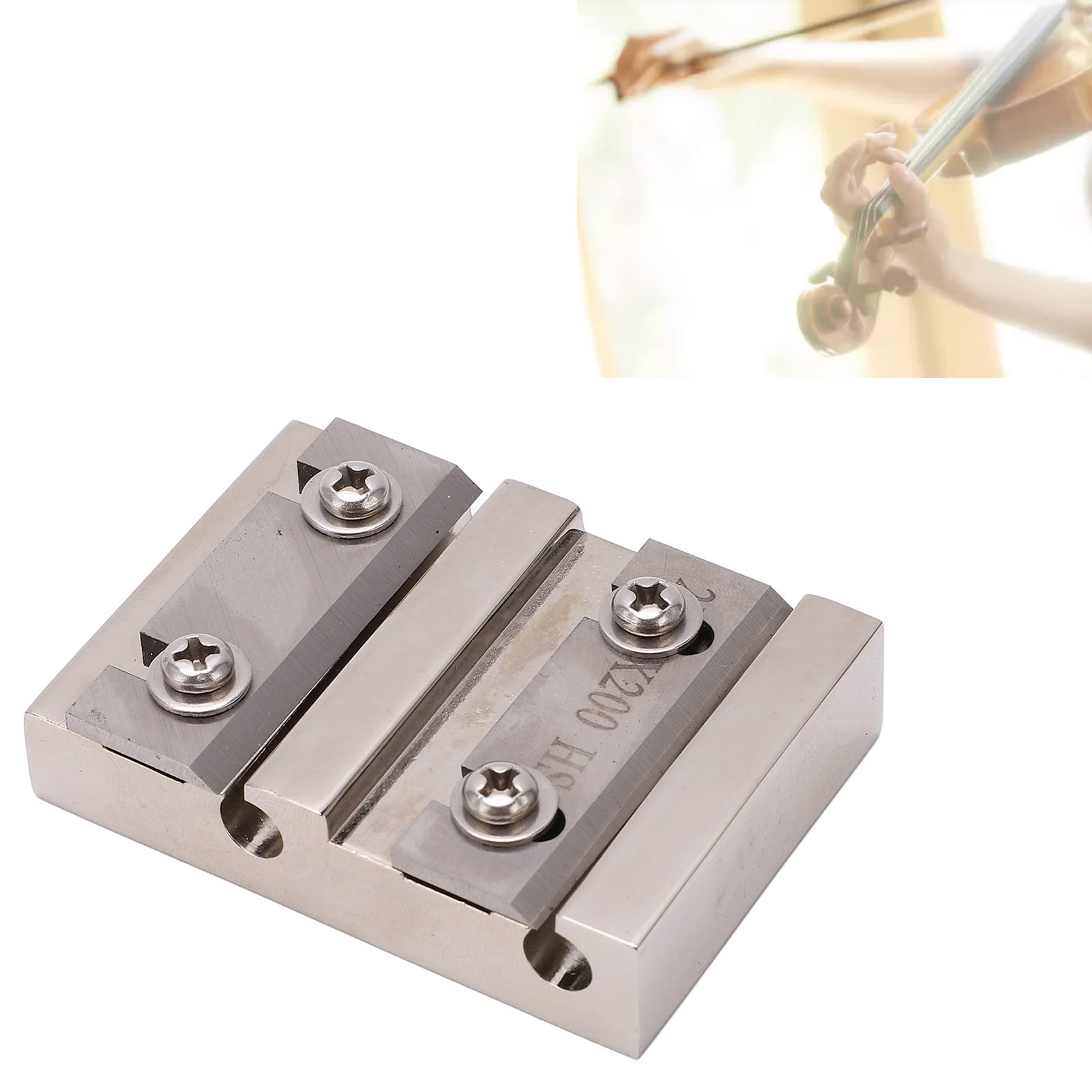 Rasoio Per Piroli Di Violino - Accessorio Professionale | Taglierina Alesatore Dorata