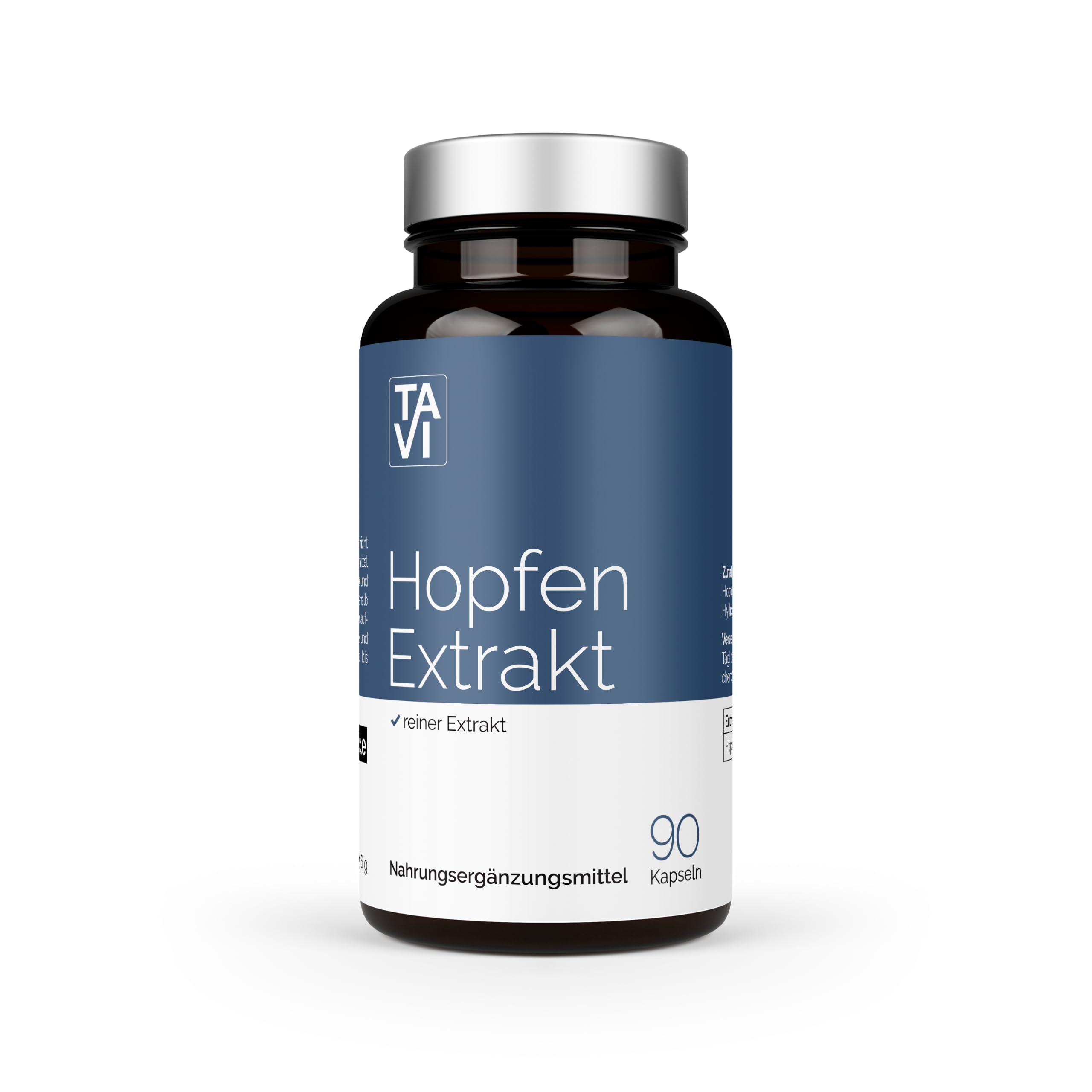 TAVI® Hopfen Extrakt • Ohne Zusätze | Vegan • Hergestellt und laborgeprüft in Deutschland