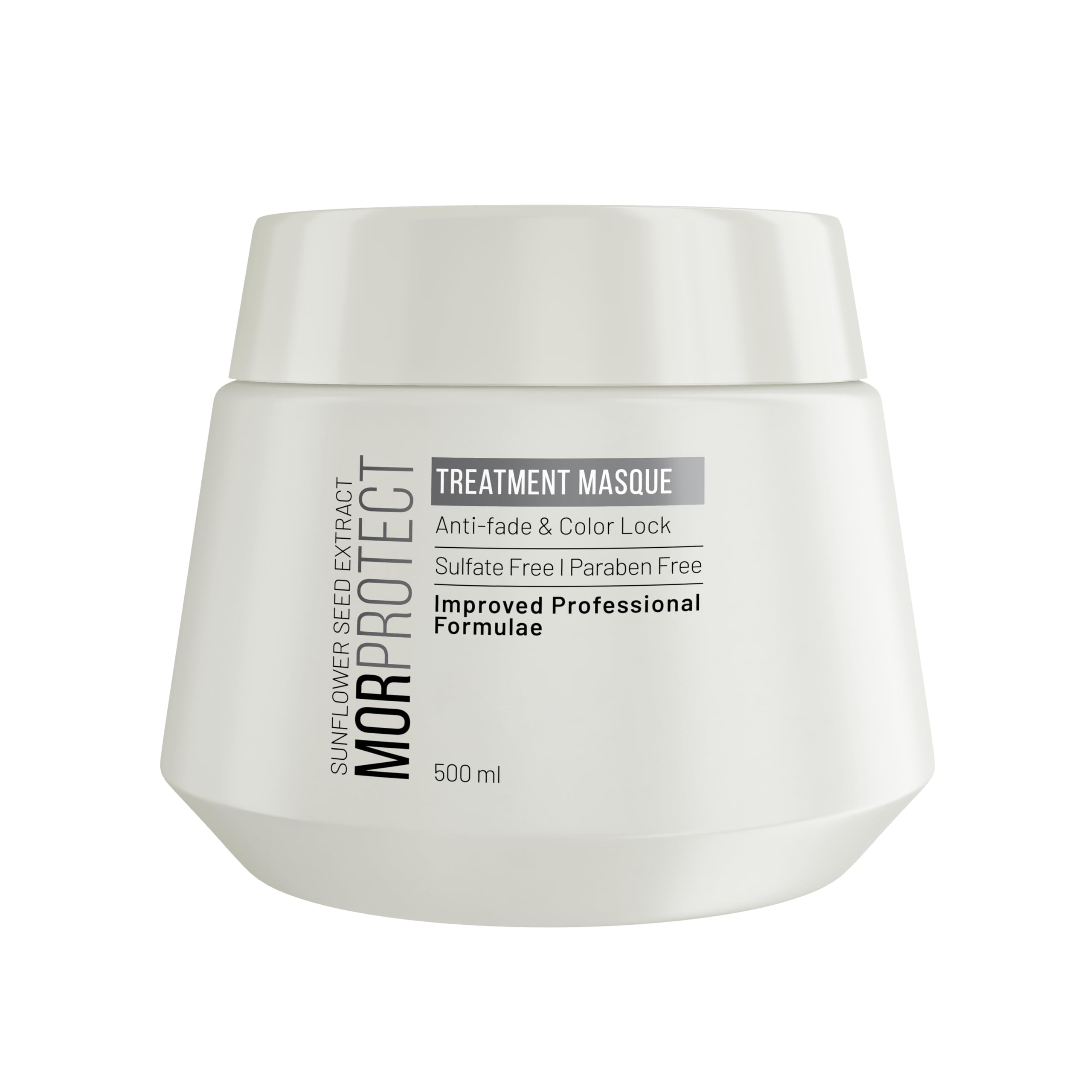 MOR PROTECT Masque, for Coloured Hair, Contains Sunflower Seed Extract, Hydrolyzed Rice Protein, Citric Acid, Color Defence & Anti Fade, Sulfate & Paraben free, Shampoo For All Hair types, 500ml-image-48