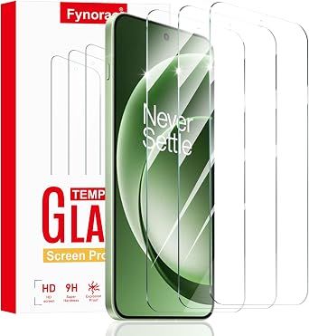 Screen Protector for OnePlus 15R 5G/OnePlus Ace 6, Double Shatterproof HD Tempered Glass Film, [Impact- Protection][Anti-Shatter][Anti-Scratch][9H Hardness][Case Friendly]- 3 Pack