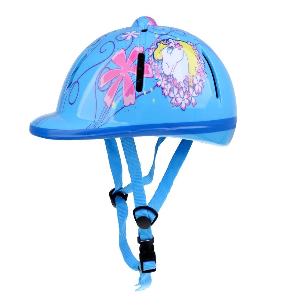 Casco Da Equitazione Per Bambini Inzopo - Regolabile, Ventilato, Sicuro, Per Circonferenza Testa 48-54cm - Foto 10