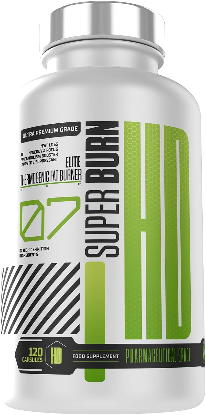 Super Burn Weight Loss Keto Diet Pills | Premium Fat Burners for Women & Men | Slimming Tablets Belly Fat & Appetite Suppressant Supplement | 120 Vegan Capsules