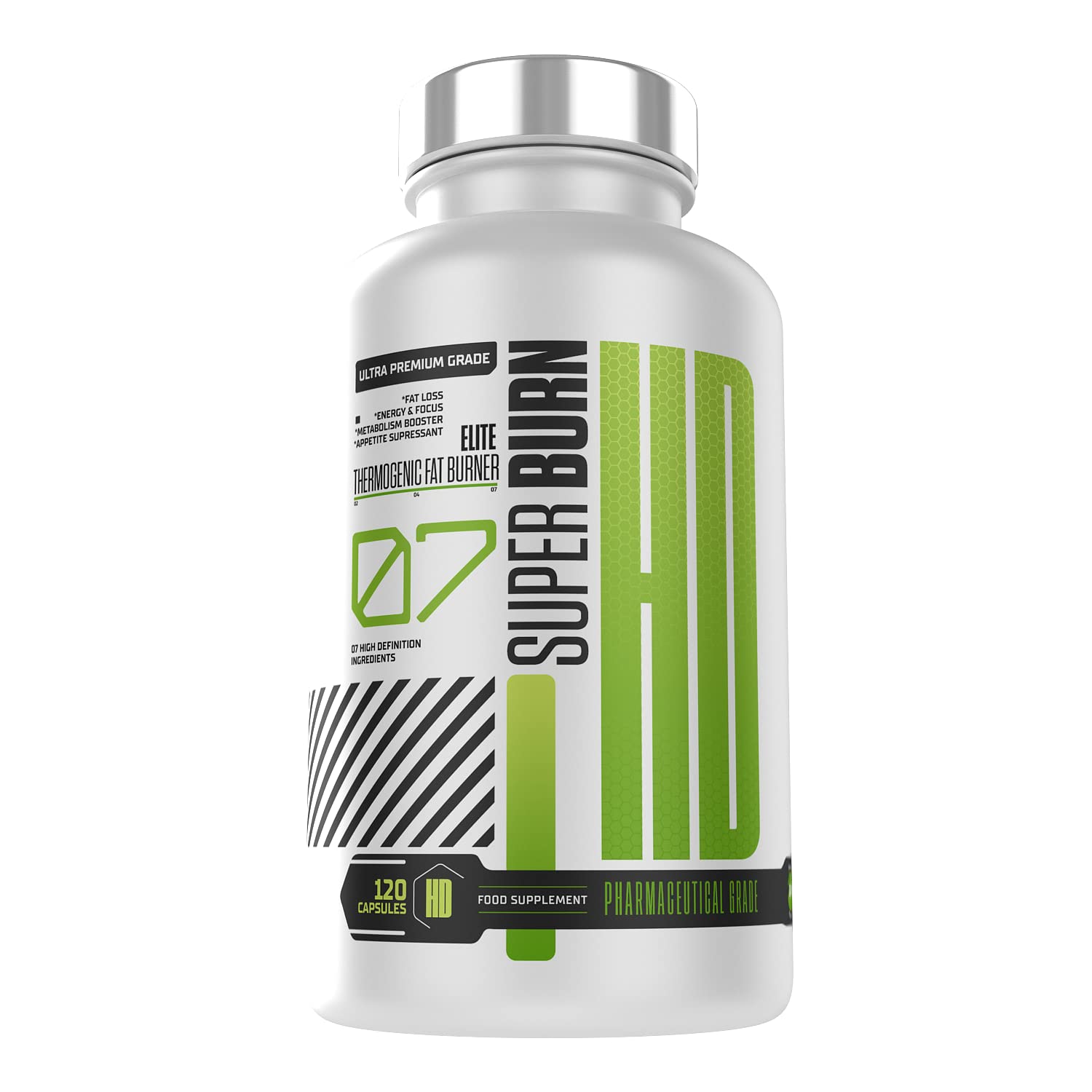 Super Burn Weight Loss Keto Diet Pills | Premium Fat Burners for Women & Men | Slimming Tablets Belly Fat & Appetite Suppressant Supplement | 120 Vegan Capsules