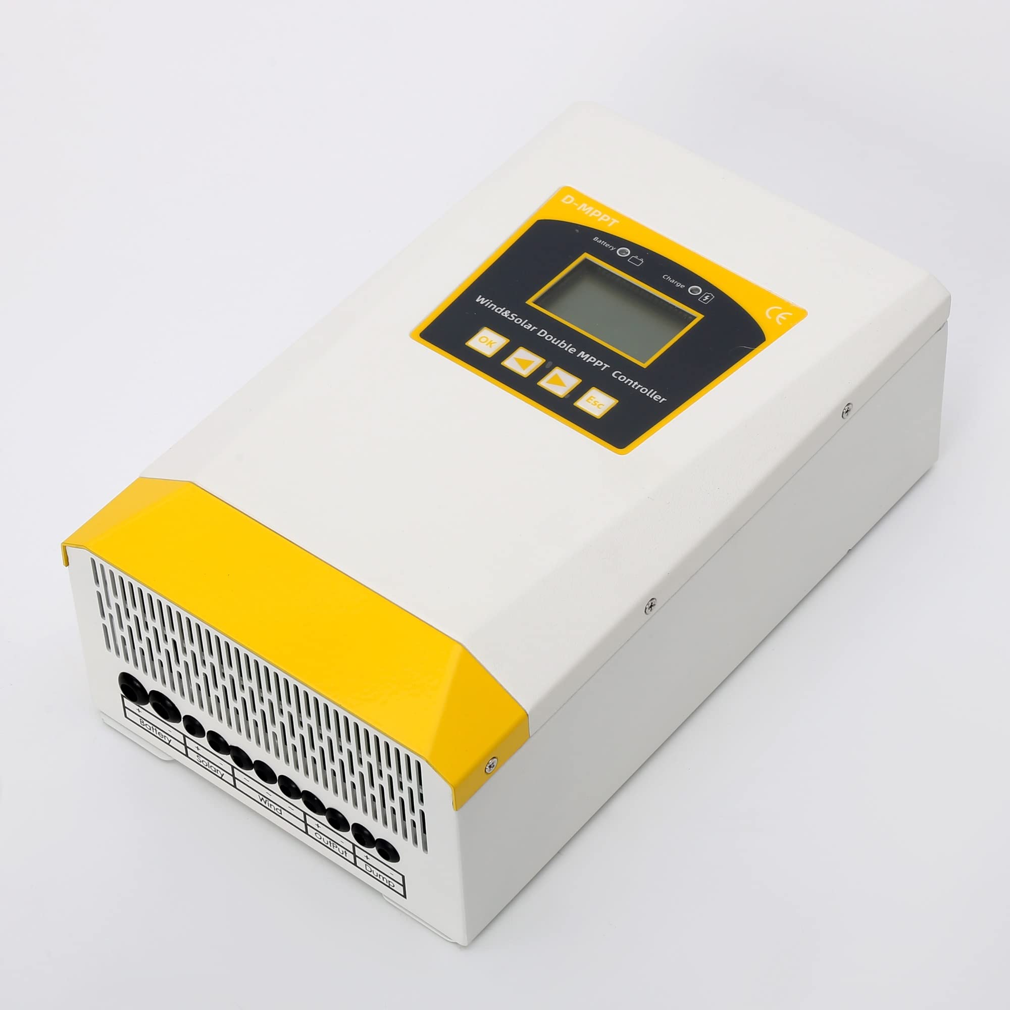 Controller Ibrido Eolico-Solare Regolatore Complementare Eolico E Solare MPPT Boost Carica Il di Monitoraggio del Lampione Batteria al Litio Piombo Universale(12V/24V,C)