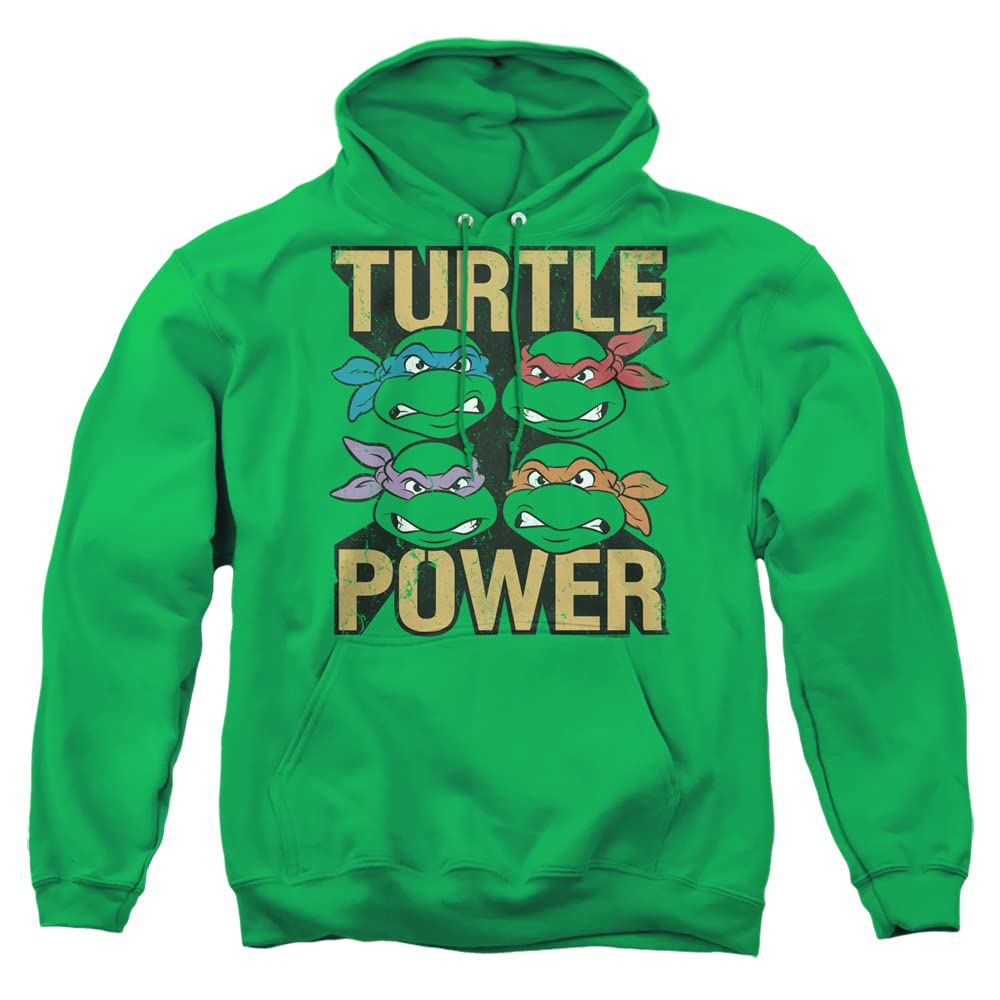 PopfunkClassic TMNT Teenage Mutant Ninja Turtles Turtle Power Unisex Adult Pull-Over Hoodie