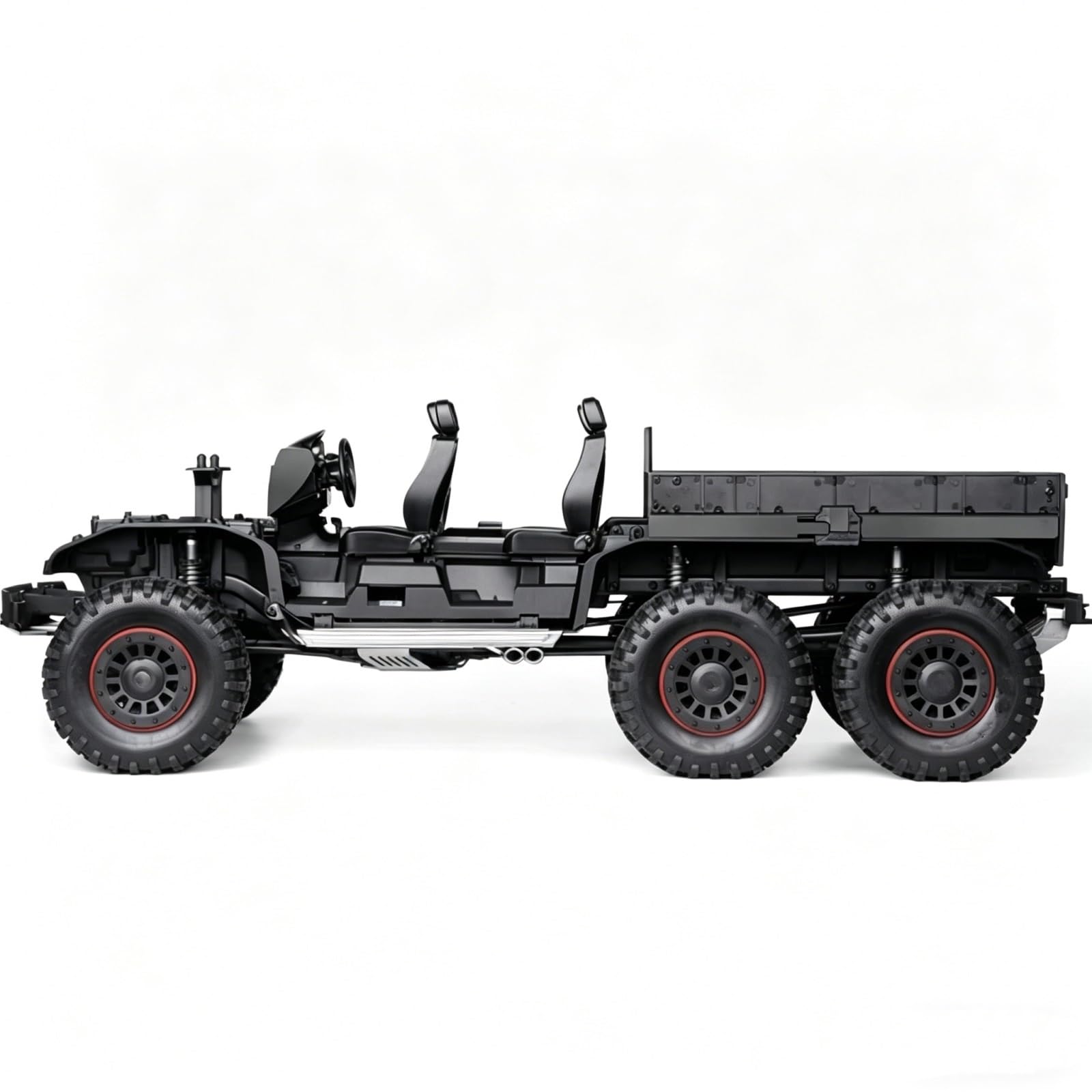 Per Traxxas Per TRX6 G63 Per Mercedes Per Hunter 1/10 RC Crawler Auto 6X6 Posteriore In Plastica Secchio Kit Parti Fai Da Te Pezzi Modelli RC