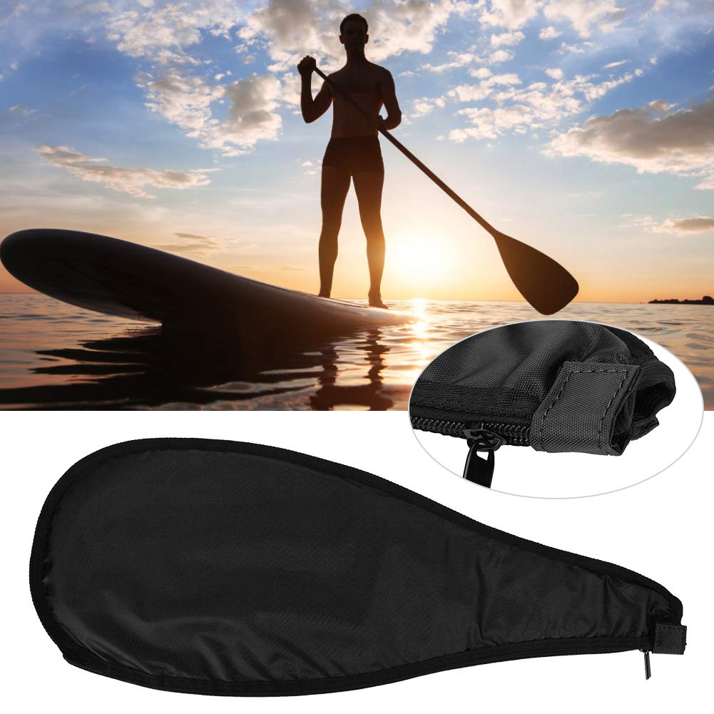 Alomejor Stand Up Paddle Bag para Kayak Paddle Blade Storage Carry Bag Canoa Canotaje Canotaje Rafting Surf （Negro/Azul）(Negro)