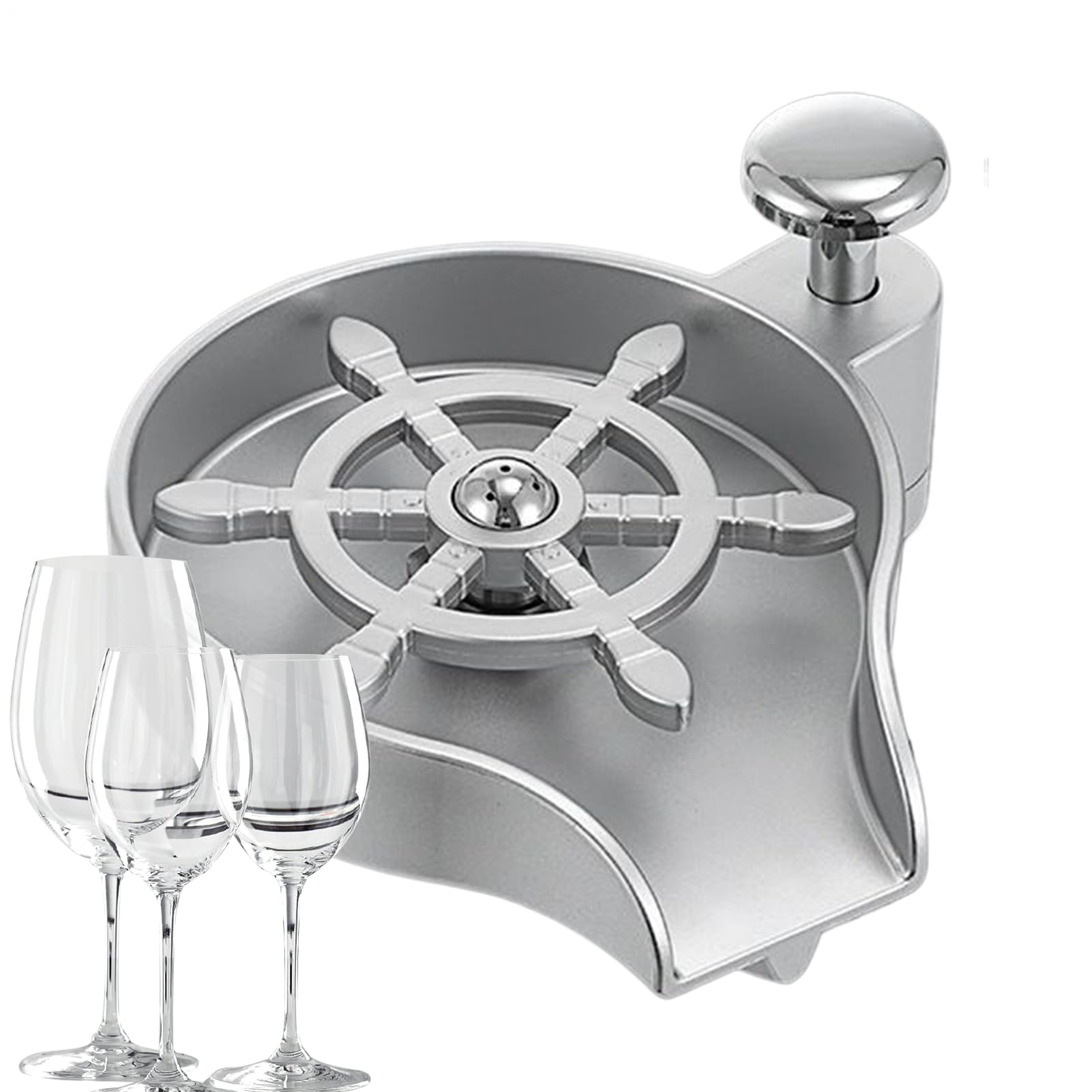 Lavavajillas De Vasos Para Fregadero Herramienta de Lavado para Tazas de | Enjuagador para Lavar Cristales Para Botellas De Agua Deportivas Termos Copas Vino
