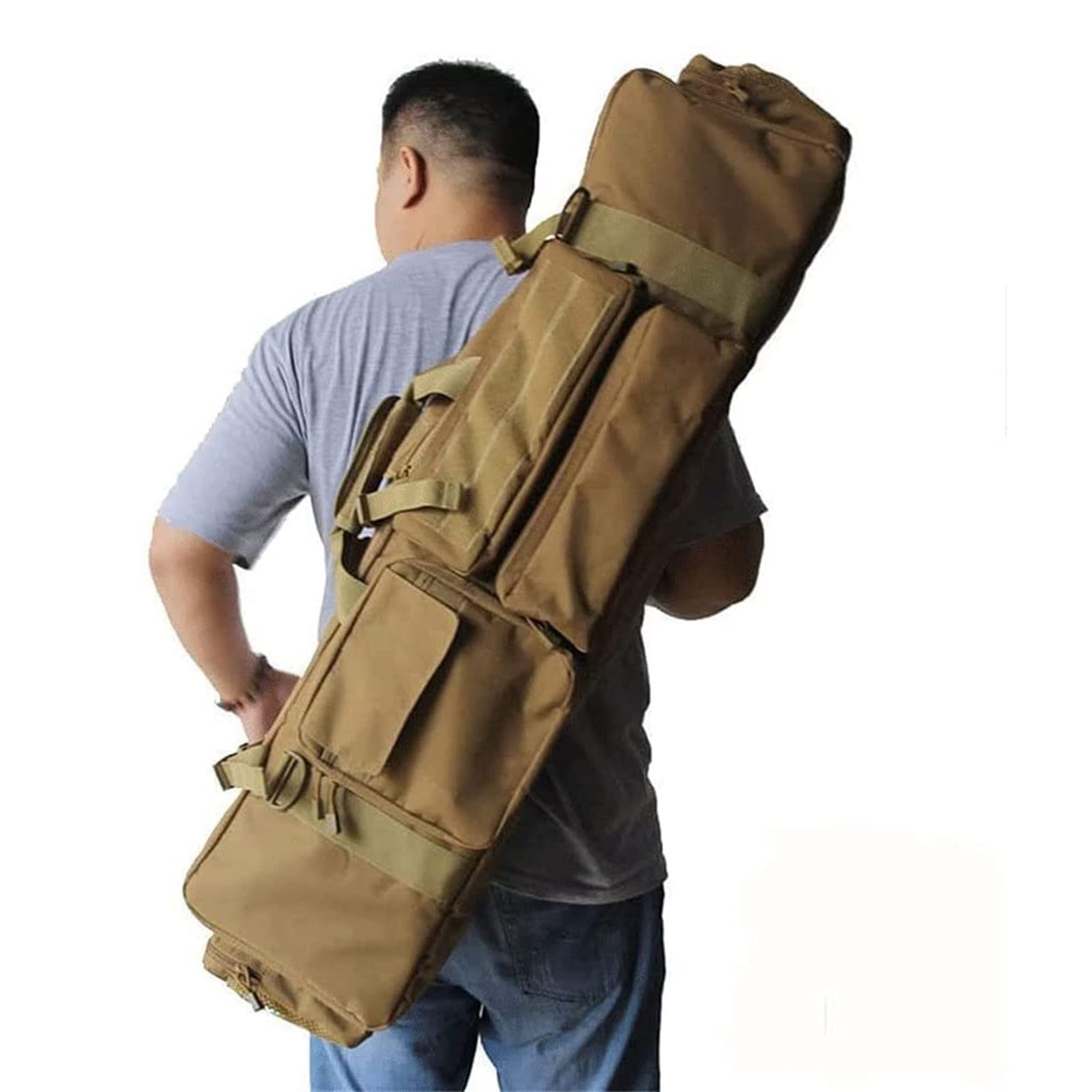 Custodia Doppia per Fucile, Fucile Borsa, Custodia per Fucile Ad Aria Compressa, Sport Fodero per Fucile da Caccia, Borsa per Armi, Custodia Porta Fucili Armi