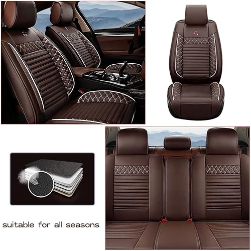 Miniatura 2 de Juego completo de fundas de asiento para Jeep Gladiator 2001-2025, accesorios de fundas de asiento automotrices antideslizantes y resistentes al