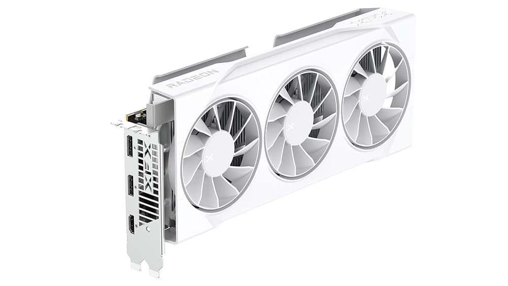 XFX Radeon RX 9060 XT 16GB ホワイト(購入明細・保証有 XFX XFX Swift AMD Radeon RX 9060 XT OC White Gaming Edition