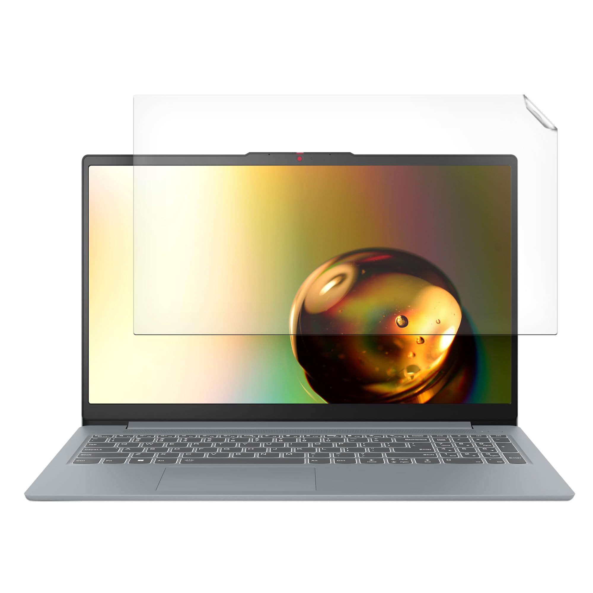 kwmobile Pellicola Protettiva per Display Compatibile con Lenovo IdeaPad Slim 3i 15.6" - Pellicola Screen Cover Opaca antiriflesso con Effetto Anti-Impronte