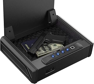 Sponsored Ad - RPNB Gun Safe,California DOJ Certified Quick-Access Pistol Safe for Multiple Handguns&Ammo with Biometric F...