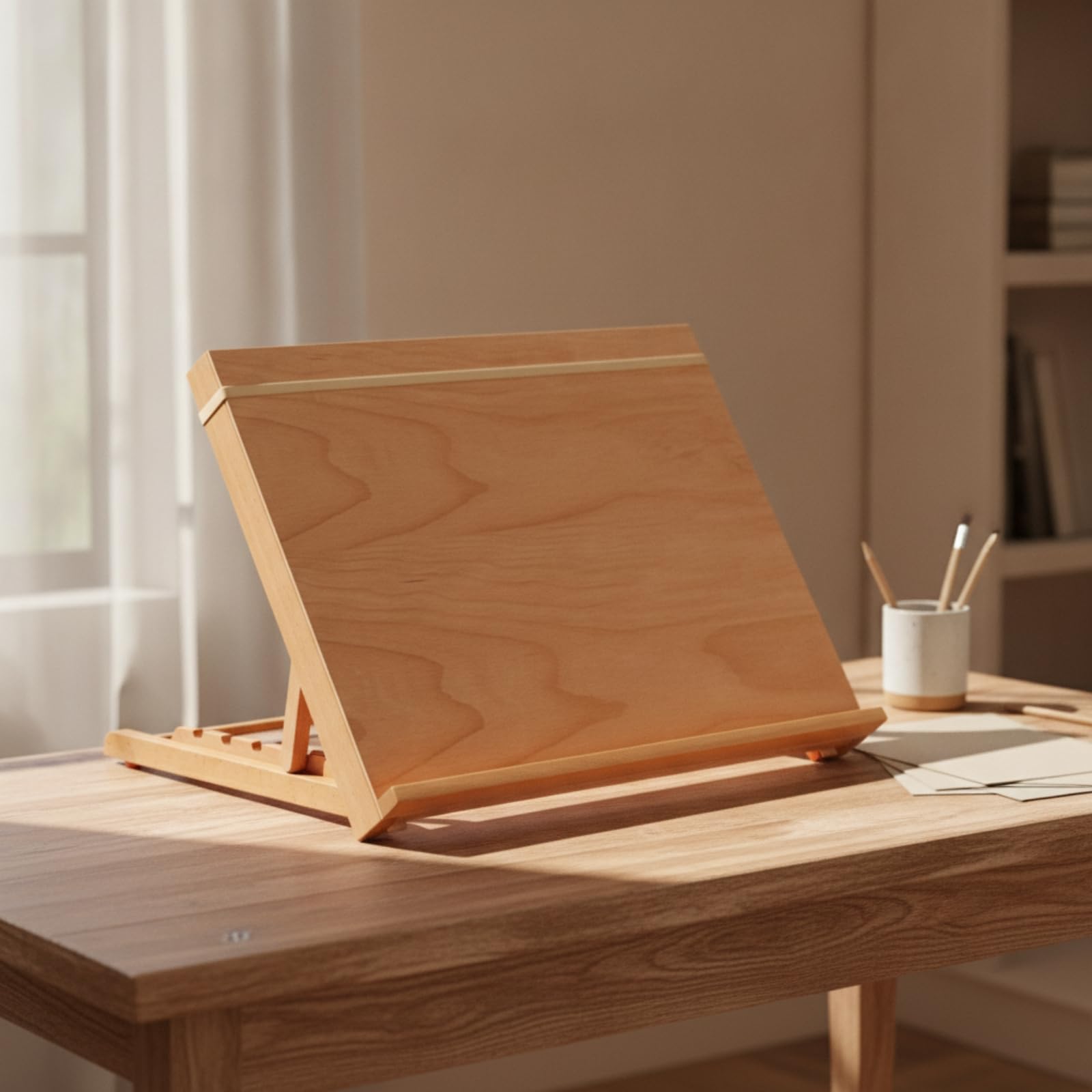 Tavoletta da Disegno Regolabile Portatile, Cavtto da Disegno Tavolo, Leggero, per Studio, Scuola, Casa, Artisti, Principianti