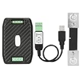 Oumefar DC Voltage Current Power Energy Consumption Meter Communication Module High Precision Power Analyzer with Voltage Measuring Range 0.05-300V (PZEM-017+100A+USB)