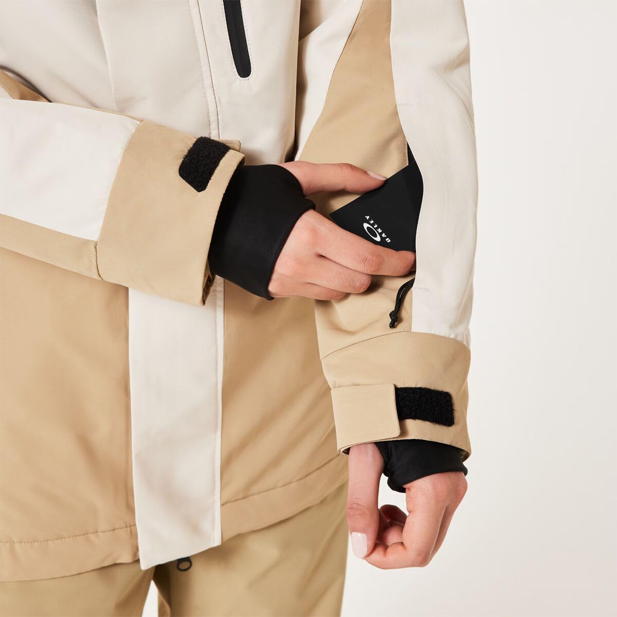 Oakley Womens Thermonuclear TBT Insulated Jacket, Mist/Pebble, Medium