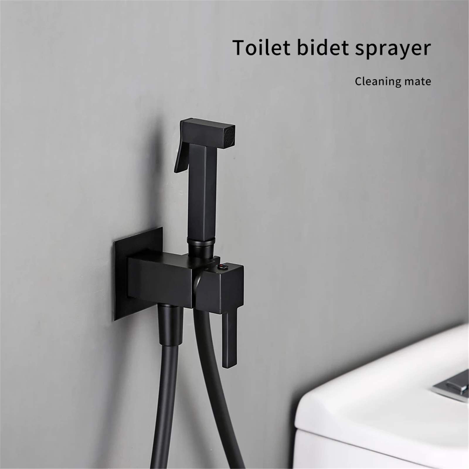 Badezimmer Wc Toilette Douche Bidet Sitz Wasserspray Muslimische Mini-Handbrause Shattaf Gun Sets mit Handsprüher Messing-Umsteller