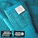 Infinitee Xclusives– Luxury Bath Sheets Towels – 2 Pack 600 GSM (35X70 Inches)– 100% Ring Spun Cotton Large Bath Towels for Bathroom (Serene Teal, Bath Sheet Pack of 2)