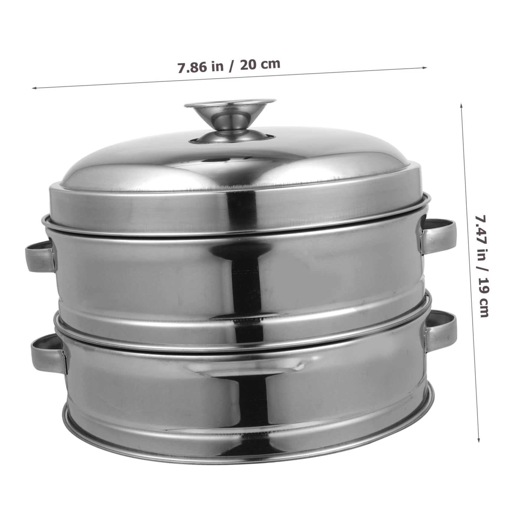 Edelstahl Dampfgareinsatz 1 Satz mit Deckel für Kochen