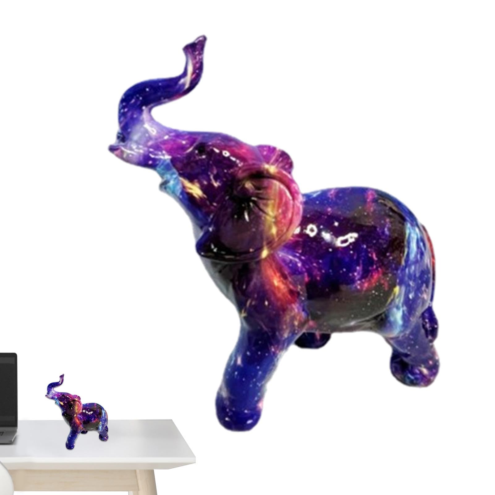 Amazon.co.jp: Ruwshuuk エレファントフィギュア 家庭用 | 装飾落書き