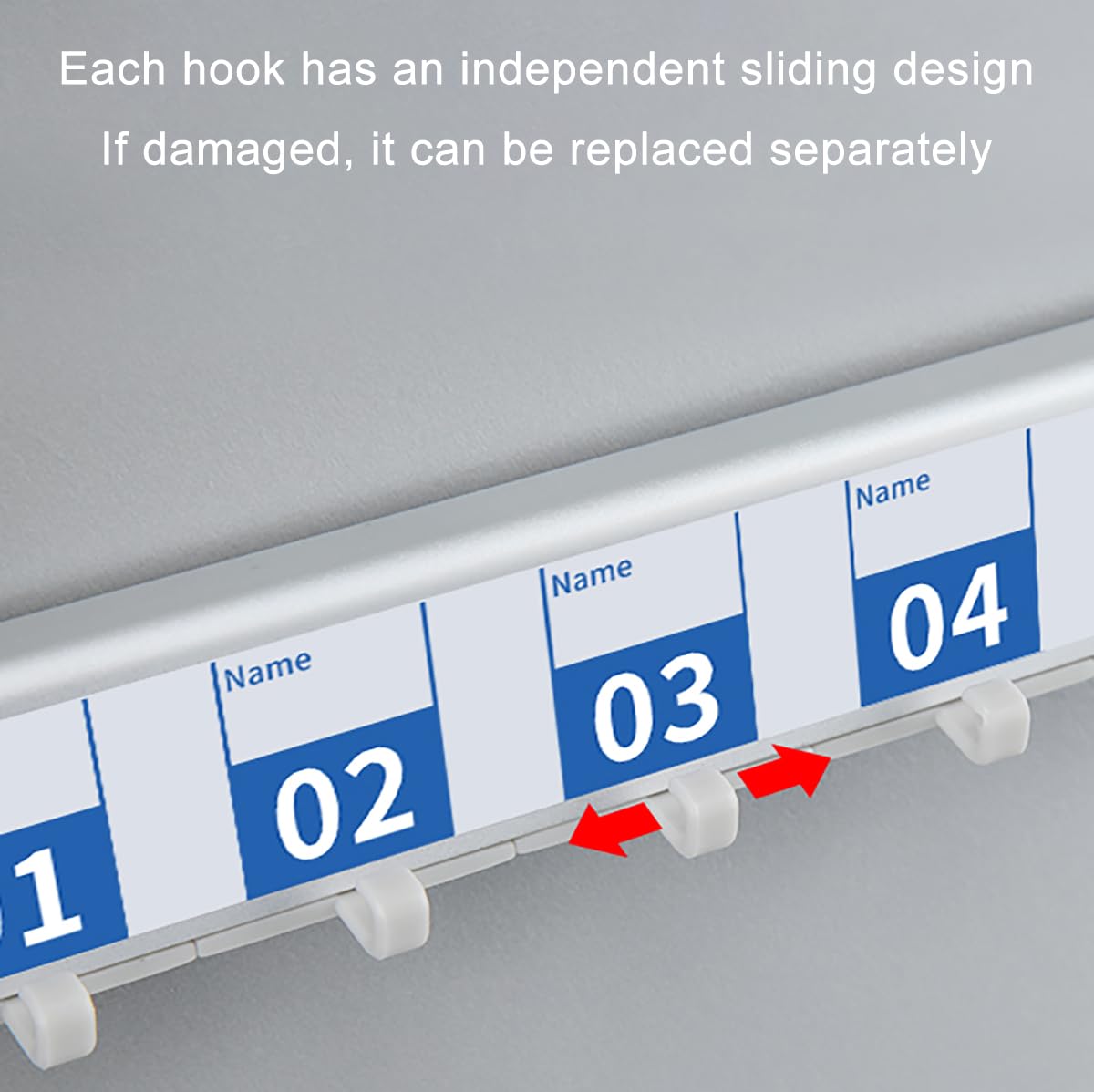 Armadietto portachiavi da parete con 48 Hoo ed etichette - Key nizer per case comunali e concessionarie auto - Soluzione Sto efficiente per un facile accesso