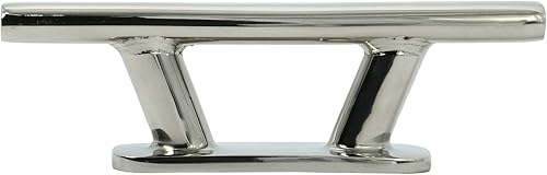 Miniatura 3 de 6 "acero inoxidable 316 resistente y elegante calas de amarre ovaladas para barcos marinos remolque cuerda de amarre.