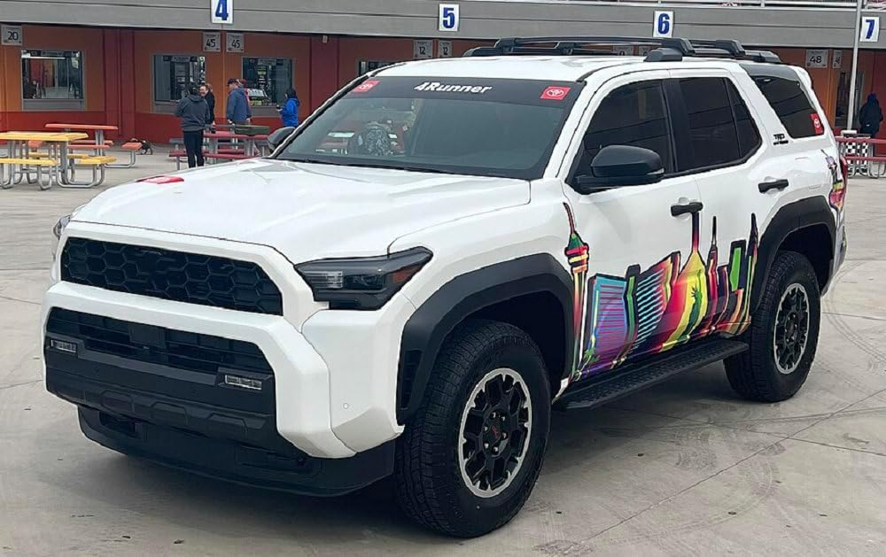 2PCS Side Steps Running Boards Fits for Toyota 4Runner N500 2025 2026