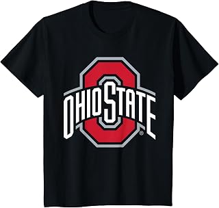 Ohio State Buckeyes Icon Kids Black T-Shirt