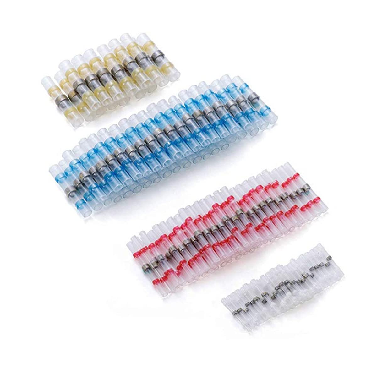 Cavo Impermeabile Connettore Termoretraibile Per Saldatura Connettori Termoretraibili Per Saldatura – Impermeabili, A Compressione, Per Cavi Elettrici, Marca Generica Connettori Stagni - Foto 8