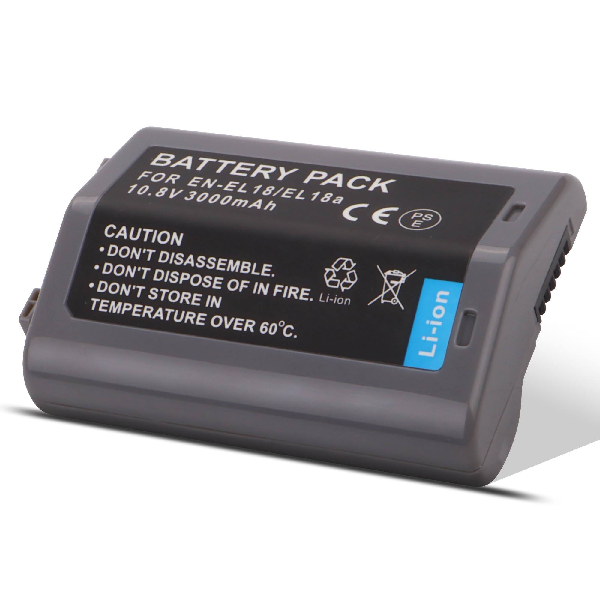 EN-EL18 EN-EL18a EN-EL18b EN-EL18c EN-EL18d Batteries for Nikon Z9, D4, D4S, D4X, D5, D6 Digital SLR Cameras and Compatible with Nikon MB-D12 D17 D18 18a 18b Battery Grips D500 D800 D850 MB-D12 EL18