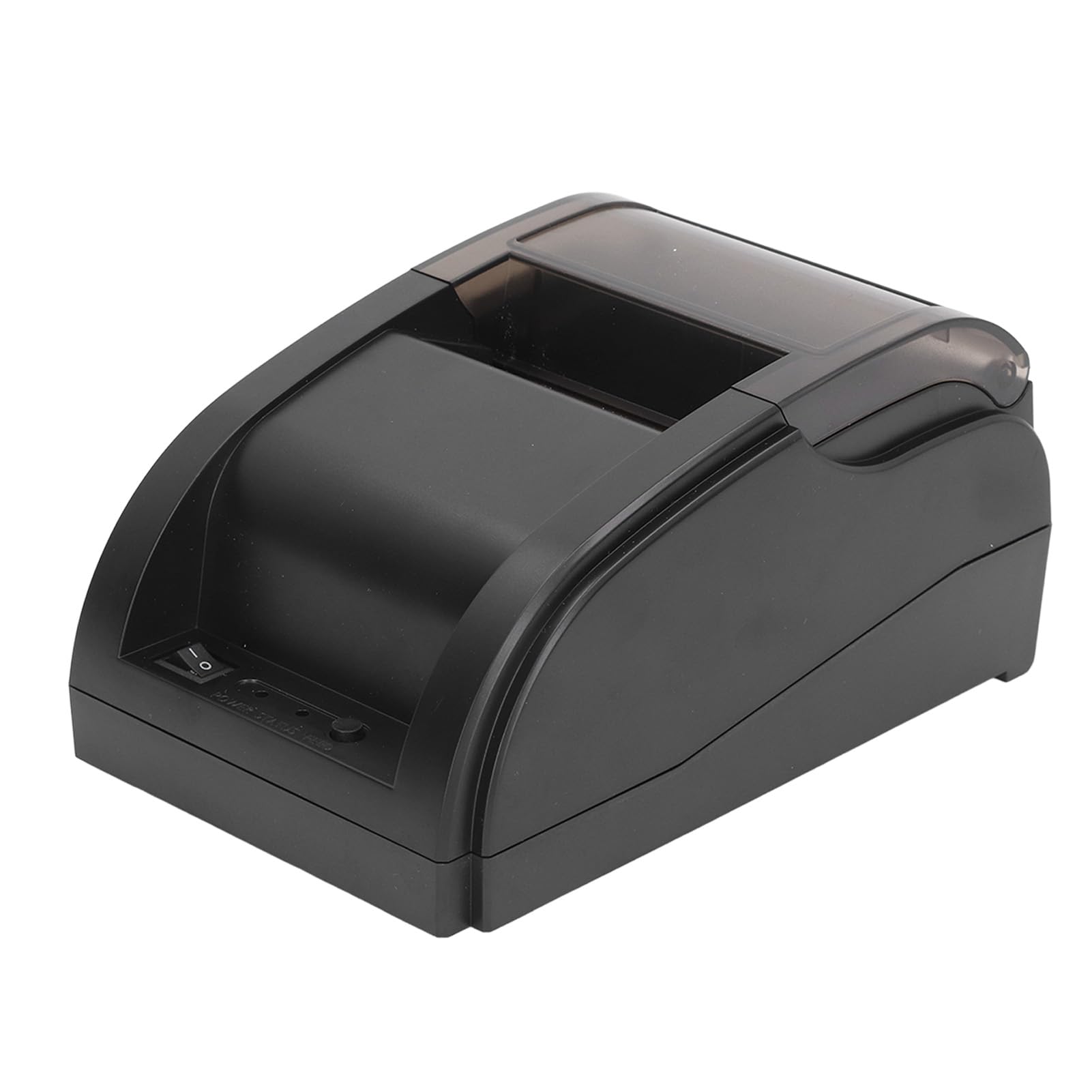 Stampante Termica Scontrini USB 60-80mm/s Taglio Automatico Larghezza Carta 57,5mm POS Supermercato Ristorante Caffetteria Ufficio Compatibile Android iOS Bluetooth ABS Spina UE