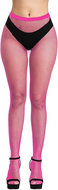 Simply Joshimo Womens Coloured Fishnet Tights | Small Medium Large and Whale Net Colourful Pantyhose