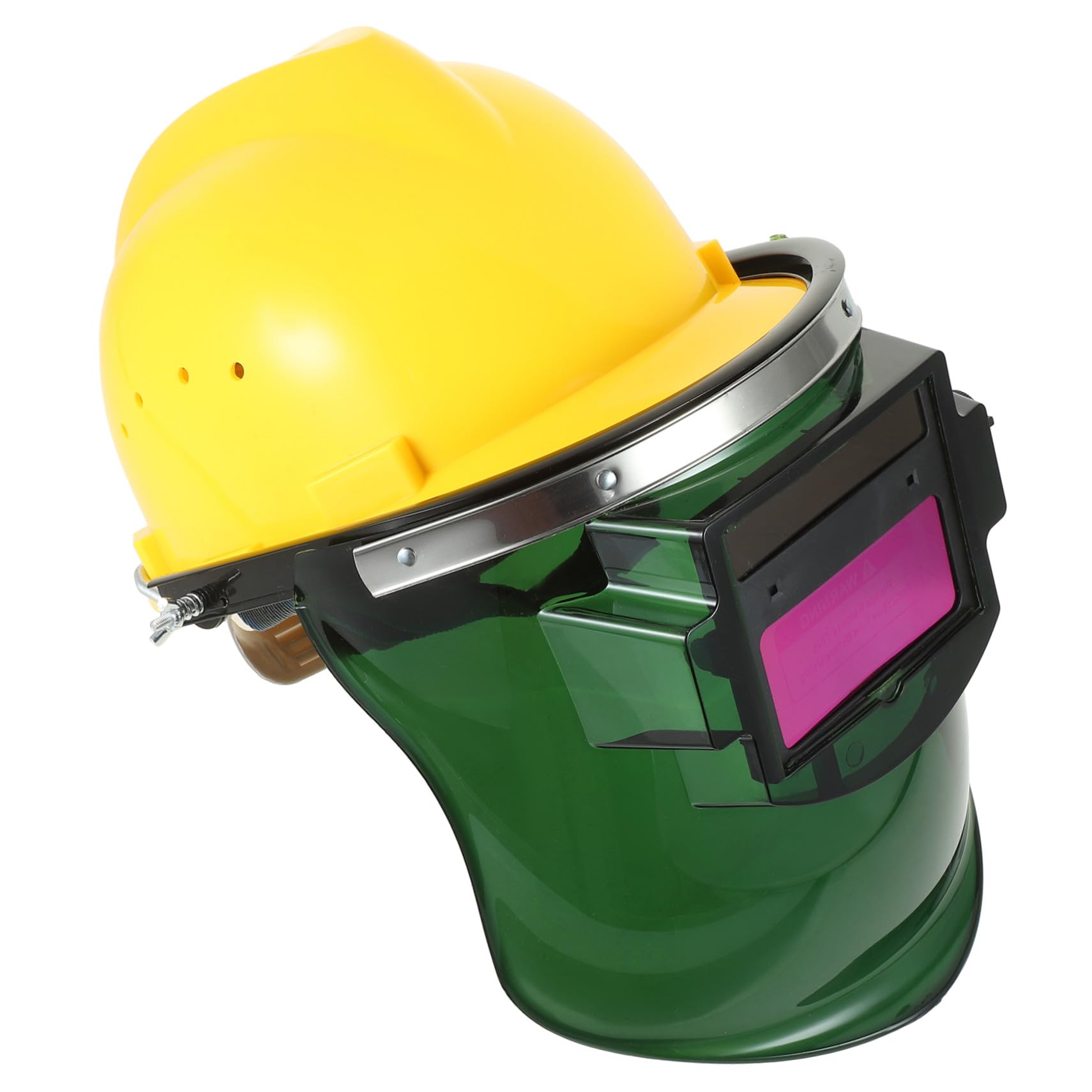 de Soldadura Automática Regulable con Pantalla Solar Casco de Seguridad para Soldadores Pantalla Facial de con Atenuación Rápida y Visual