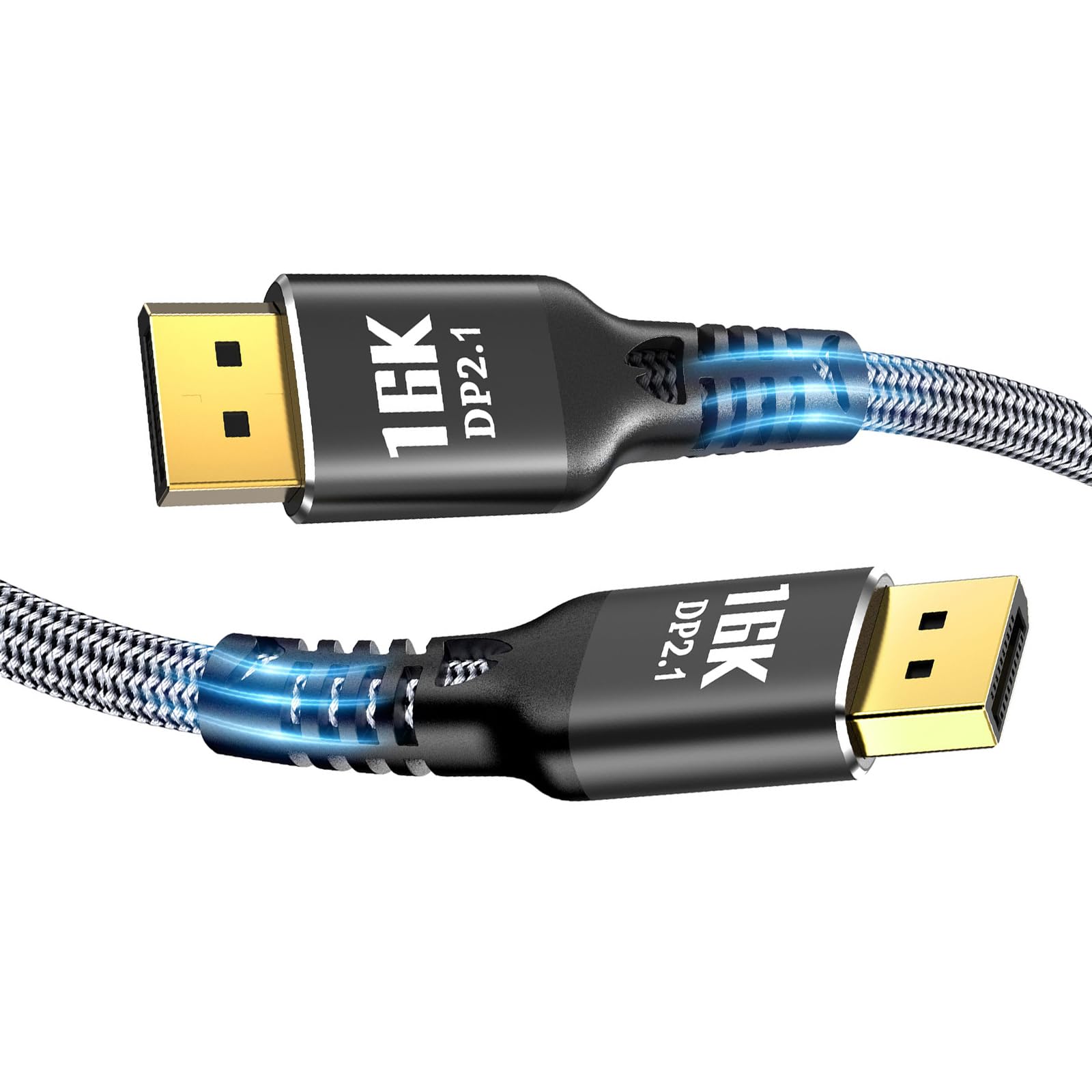 Cavo video DisplayPort 2.1 16K@30Hz 10K @ 60Hz Gaming Display Cavo per trasmissione video Monitor da gioco Cavo
