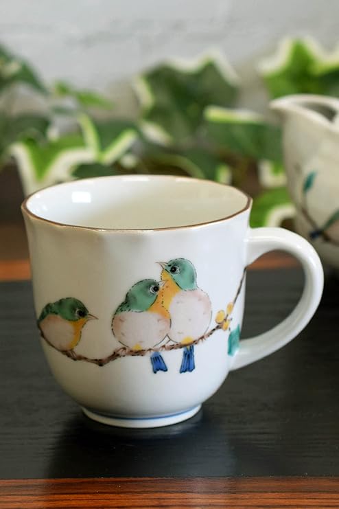 Amazon Co Jp おしゃれ 九谷焼 陶器 マグカップ めじろ 食器 日本製 ブランド ホーム キッチン Amazon Co Jp おしゃれ 九谷焼 陶器 マグカップ めじろ 食器 日本製 ブランド ホーム キッチン