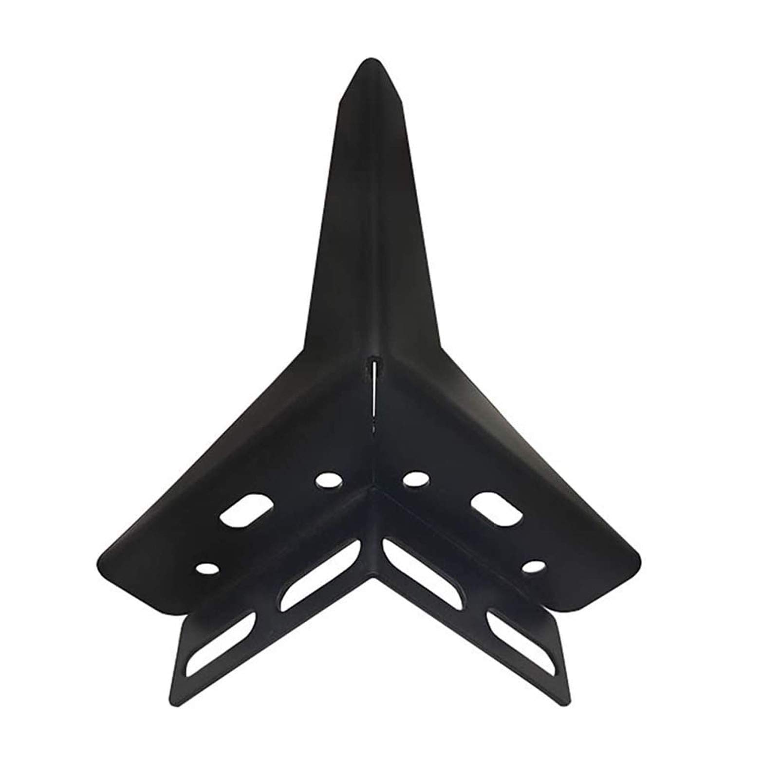 Set di 4 gambe triangolari for mobili, piedini di ricambio for tavoli in metallo, gambe for divani, accessori hardware fai da te, for armadio da cucina, letto, tavolino, mobile TV, scrivania, con viti