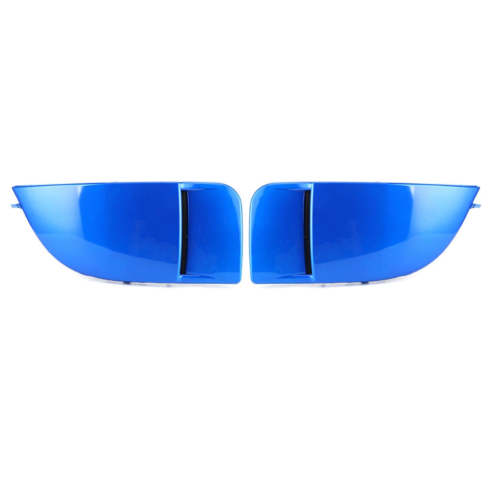 Cappuccio fendinebbia, 1 paio di coprilampada con cornice fendinebbia anteriore adatto per Subaru Impreza STI WRX 04-05(blu)