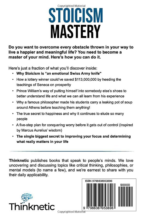 Miniatura 2 de Stoicism Mastery - 4 Books In 1 The Surprisingly Simple Philosophy To Change Your Life For The Better