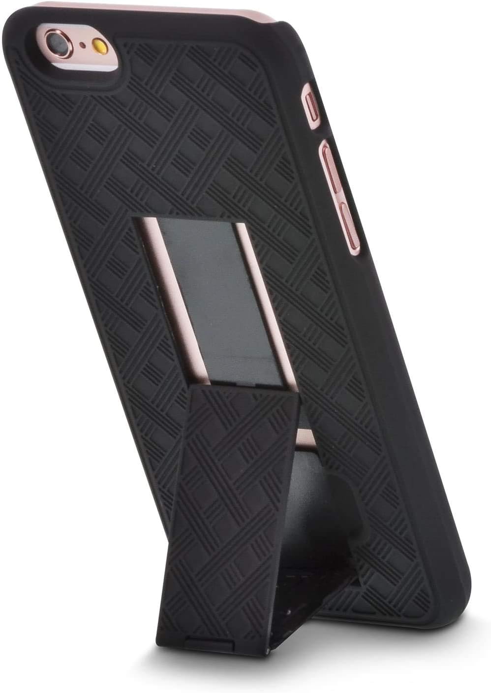 iPhone 6S / 6 Case, Aduro Combo Shell & Holster Case Super Slim Shell Case w/Built-in Kickstand + Swivel Belt Clip Holster for Apple iPhone 6S / 6