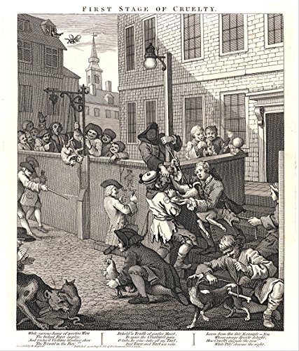 William Hogarth impression d'art Archival Matte de qualité musée pour salon