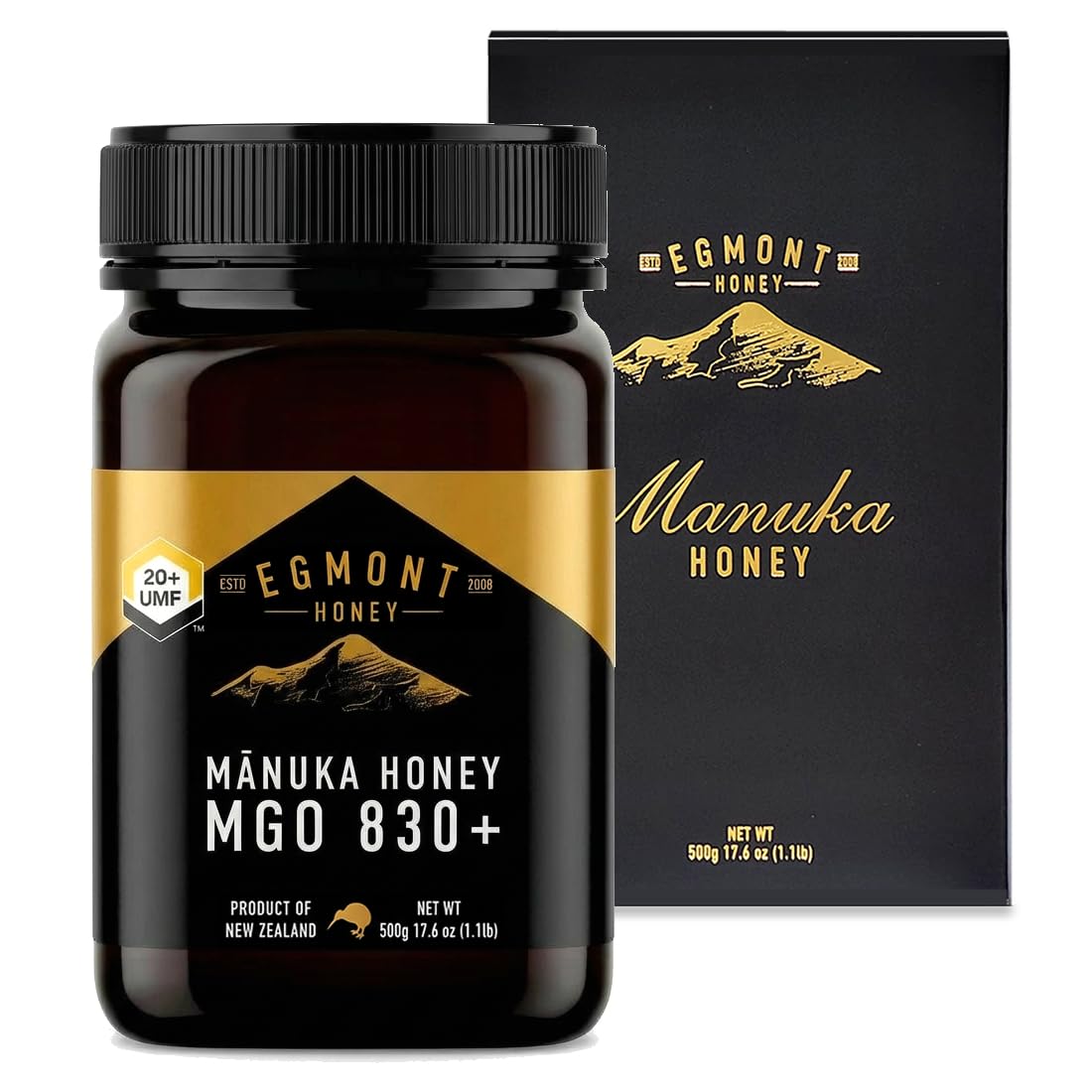 Amazon.co.jp: Egmont Honey Manuka Honey UMF20+/MGO830+ 500g Raw